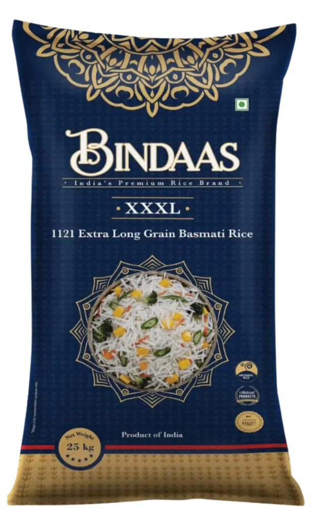 Bindaas XXXL 1121 Extra Long Grain Basmati Rice
